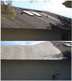 Residential Roof Cleaning in Brandon